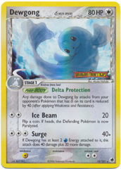 Dewgong (Delta Species) - 15/101 - Rare - Reverse Holo